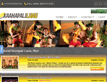 Tablet Screenshot of kaanapaliluau.com